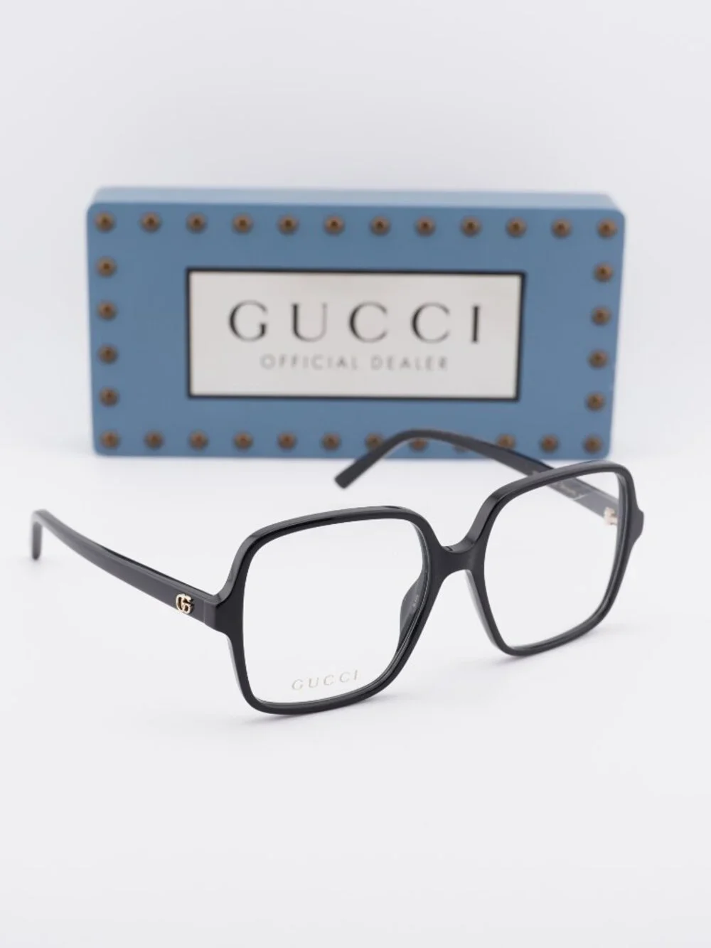 Gucci GG1994O 001 Square Eyeglasses - Black 53mm
